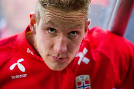 Goalkeeper Eirik Holmen Johansen of Norway