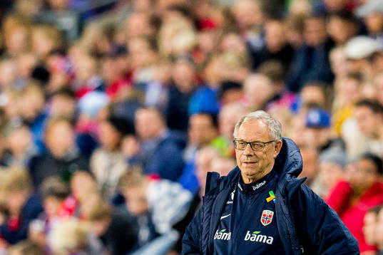 Lars Lagerbäck, head coach of Norway