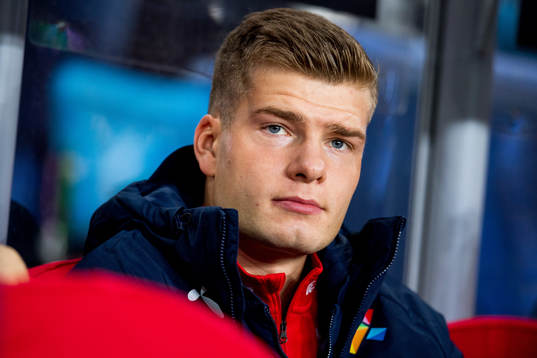 Alexander Sørloth of Norway