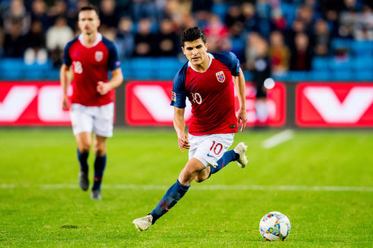 Tarik Elyounoussi of Norway