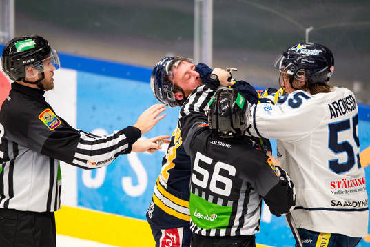 Södertäljes Stefan Gråhns och Karlskogas Arvid Aronsson