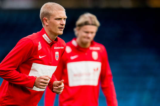 Morten Thorsby of Norway