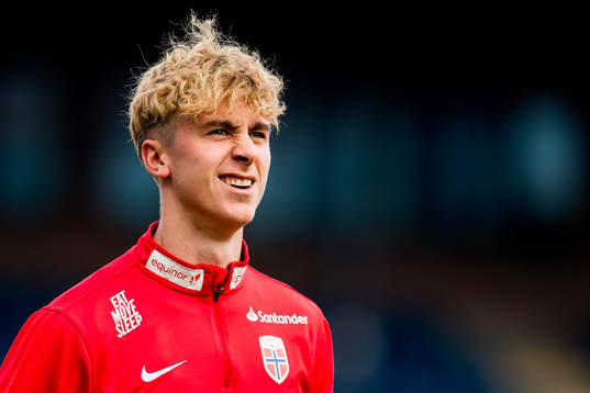 Bläddra bland fler bilder av Football, UEFA Euro Under-21 Qualifier, Norway, Training