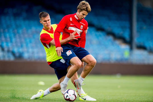 Leo Skiri Østigård and Martin Samuelsen of Norway