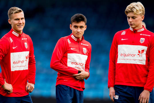 Leo Skiri Østigård, Nico Mickelson and Tobias