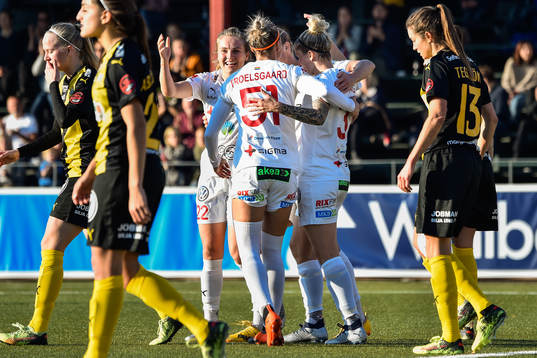 Rosengårds Fiona Brown, Sanne Troelsgaard Nielsen och