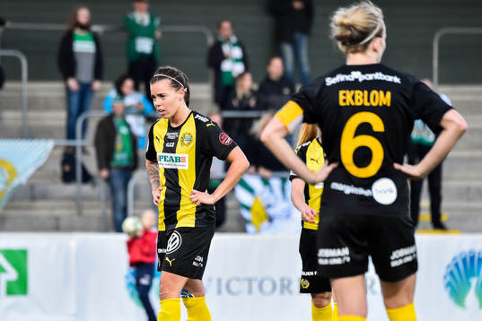 Hammarbys Amanda Johansson deppar