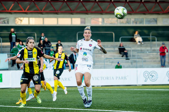 Hammarbys Sejde Abrahamsson och Rosengårds Anja Mittag