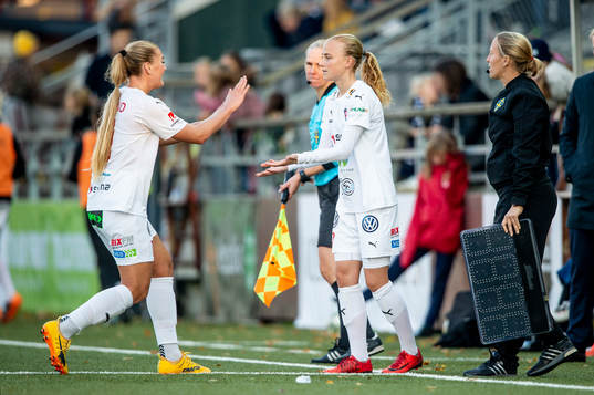 Byte i Rosengård. Ut går Lisa-Marie Utland och in kommer