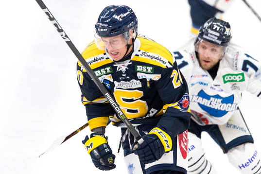 Södertäljes Thom Flodqvist och Karlskogas Carl Berglund
