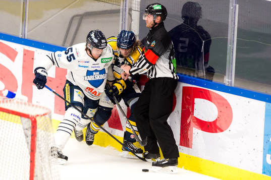 Karlskogas Arvid Aronsson och Södertäljes Nicolai Meyer