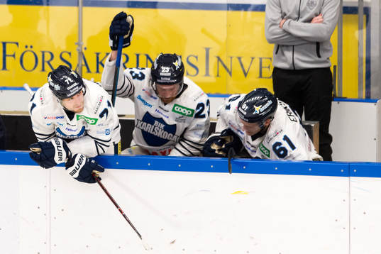 Karlskogas Carl Berglund, Fredrik Höggren, Mikael Eriksson