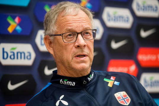 Lars Lagerbäck, head coach of Norway