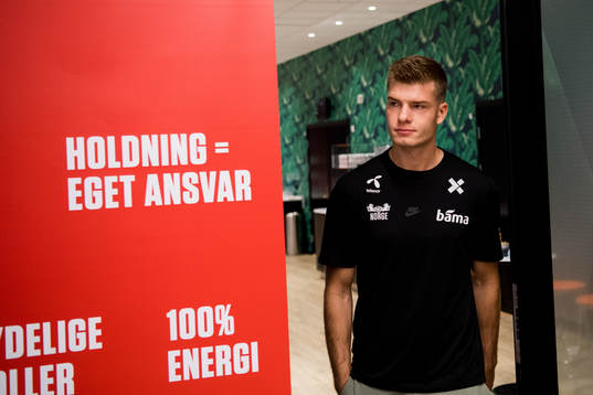 Alexander Sørloth of Norway