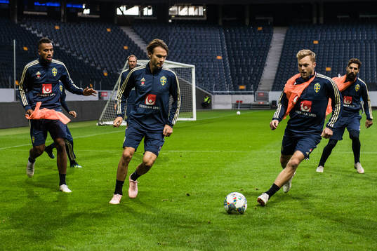 Isaac Kiese Thelin, Albin Ekdal och Sebastian Larsson