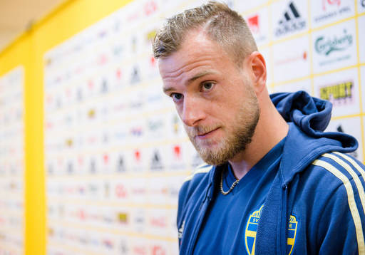 John Guidetti i mixed zone