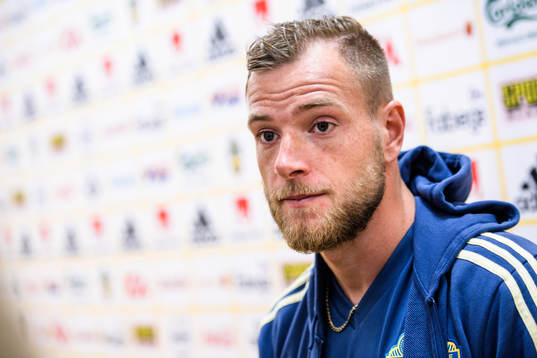 John Guidetti i mixed zone
