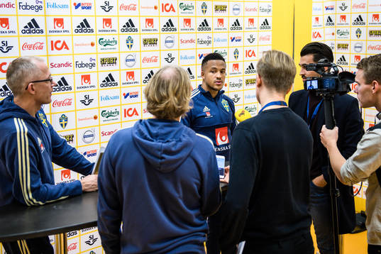 Svenska fotbollförbundets kommunikatör Staffan
