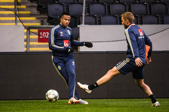 Martin Olsson och Sebastian Larsson