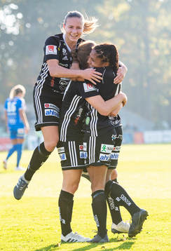 Piteås Madelen Janogy, Andrea Norheim och Selina