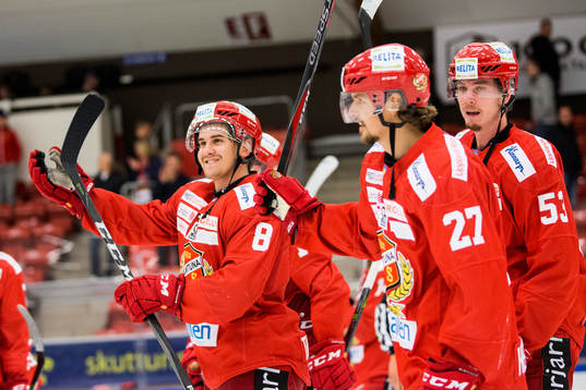 Almtunas Adam Thilander, Viktor Hertzberg och Jesper Mångs