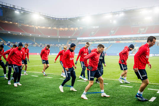 Haitam Aleesami, Alexander Sørloth, Ole Kristian Selnæs,