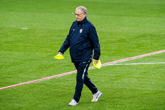 Lars Lagerbäck, head coach of Norway