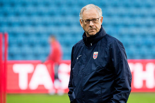 Lars Lagerbäck, head coach of Norway