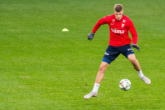 Alexander Sørloth of Norway