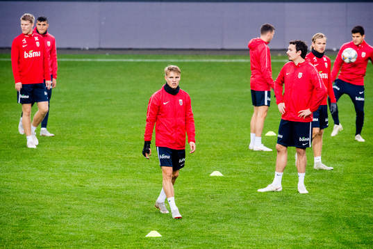 Sigurd Rosted, Mohamed Elyounoussi, Martin Ødegaard,