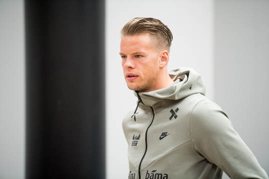 Goalkeeper Ørjan Håskjold Nyland of Norway