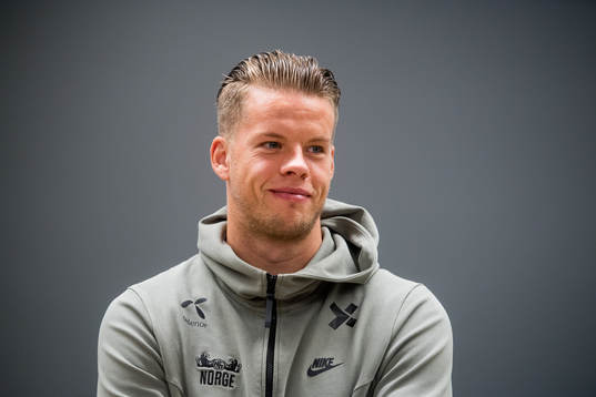 Goalkeeper Ørjan Håskjold Nyland of Norway