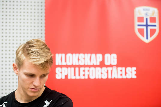 Martin Ødegaard of Norway