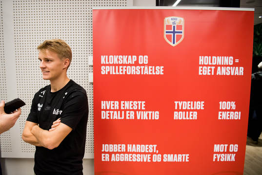 Martin Ødegaard of Norway