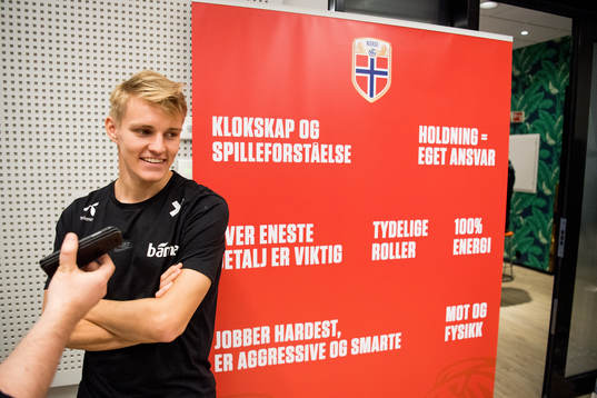 Martin Ødegaard of Norway