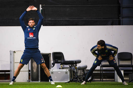 Marcus Berg och Jimmy Durmaz