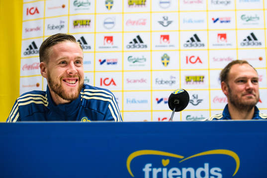Pontus Jansson och Andreas Granqvist