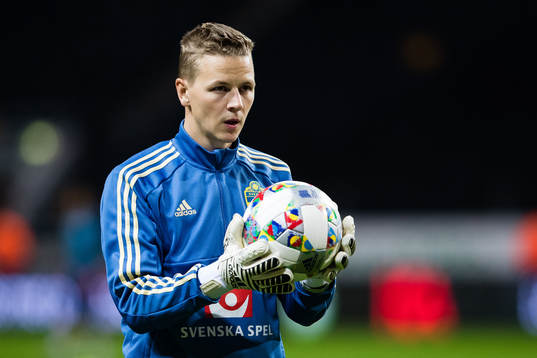 Goalkeeper coach Maths Elfvendal prior the  international
