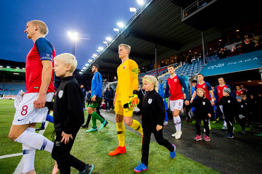 Goalkeeper Sondre Rossbach of Norway