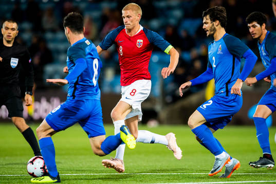 Morten Thorsby of Norway