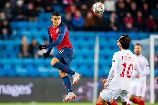 Mohamed Elyounoussi of Norway