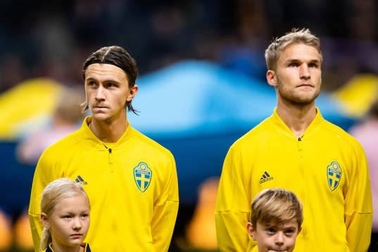 Kristoffer Olsson and Sebastian Andersson of Sweden