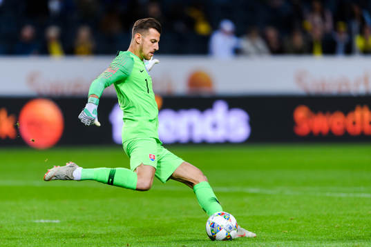 Goalkeeper Martin Dubravka of Slovakia