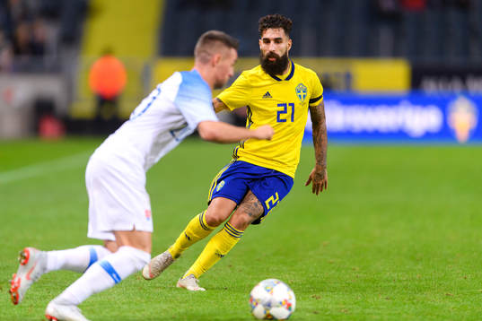 Jimmy Durmaz of Sweden
