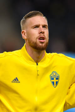 Pontus Jansson of Sweden at lineup