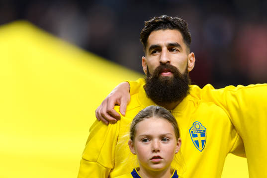 Jimmy Durmaz of Sweden at lineup