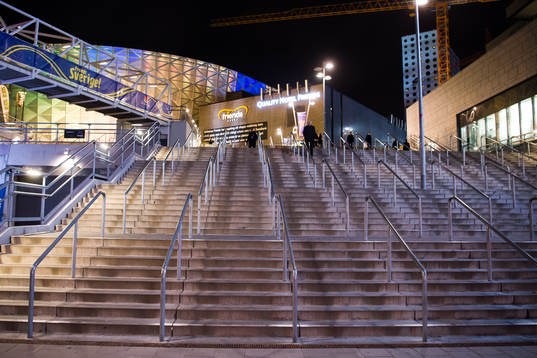 Exterior of Friends Arena