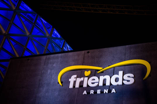 Exterior of Friends Arena