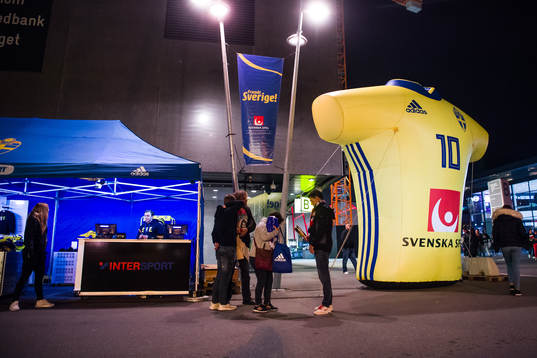 Exterior of Friends Arena