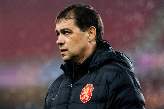 Petar Hubtsjev, head coach of Bulgaria